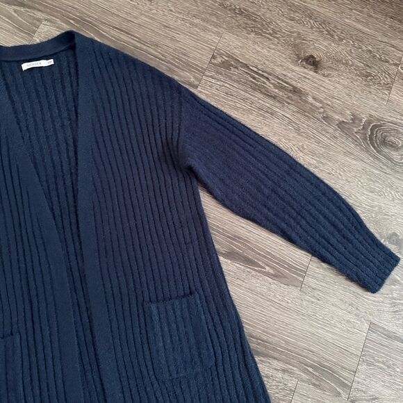 Mersea Chalet Ribbed Duster Oxford Blue - Picture 4 of 6